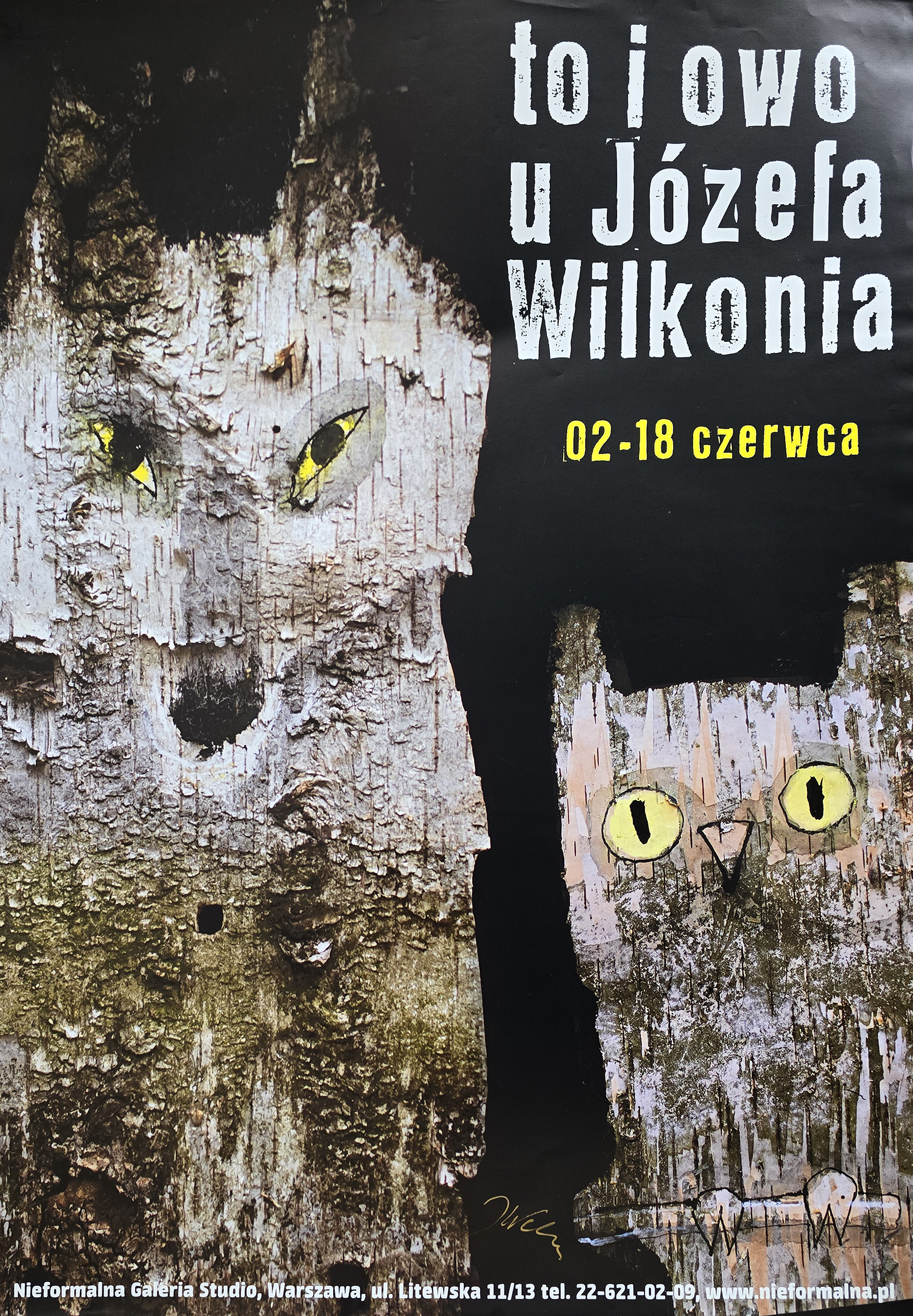 To i Owo u Józefa Wilkonia (sygn. autorska) &mdash; Józef Wilkoń