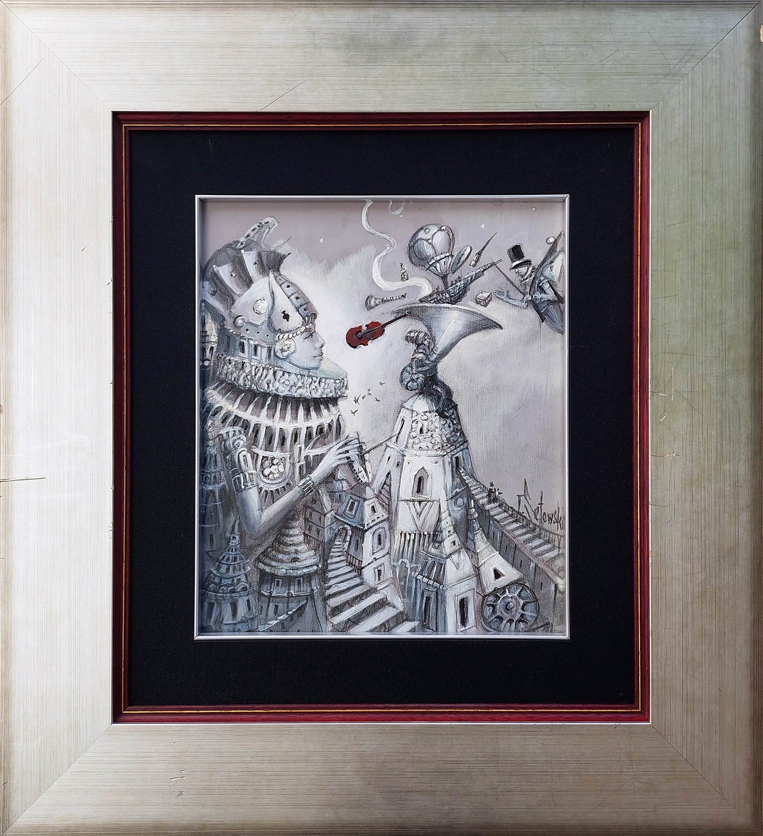 Ekstaza magii (rama: 54 cm x 59.5 cm) &mdash; Tomasz Sętowski