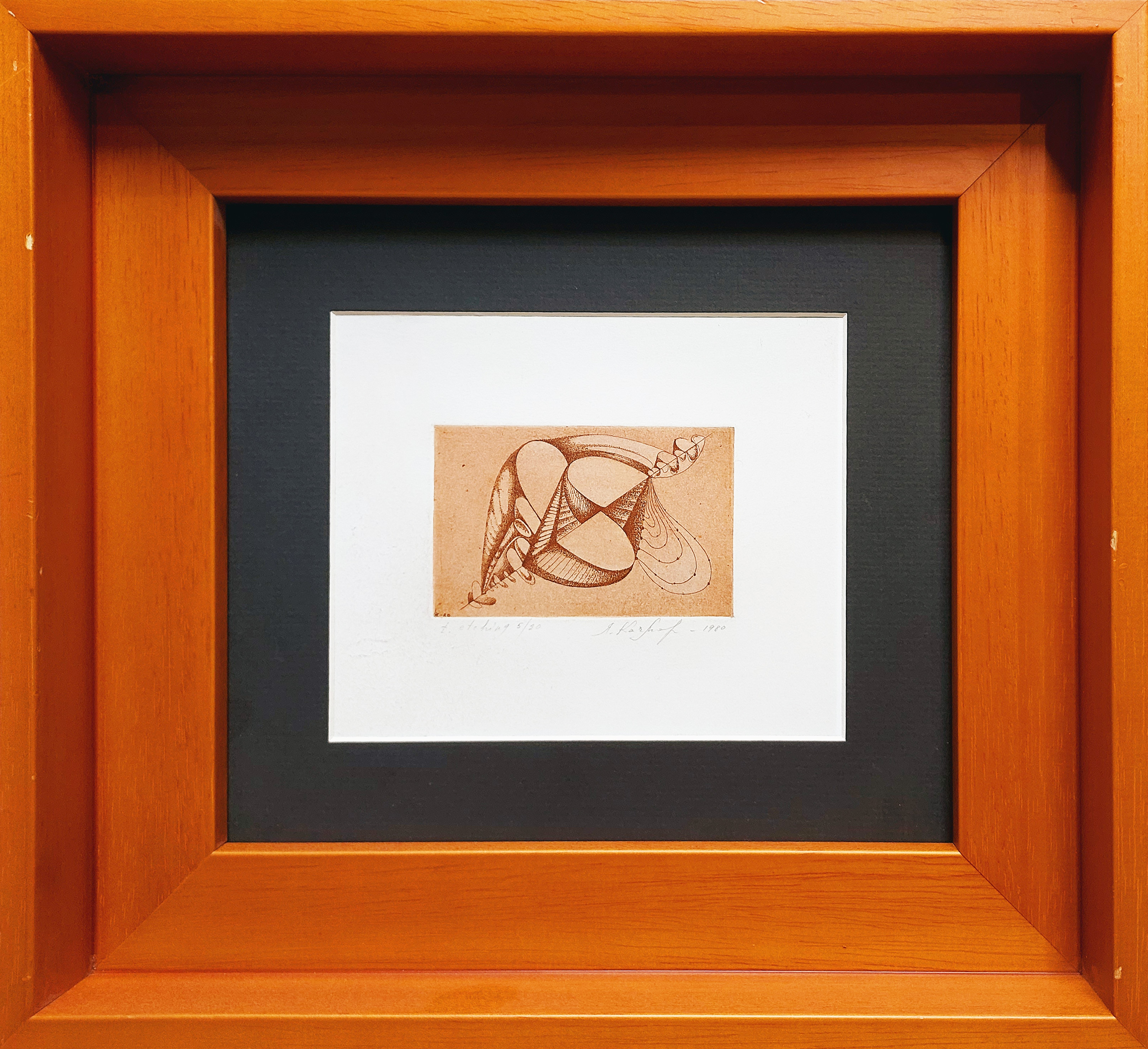 Bez tytułu 291 (edycja 5/20)(w ramie 30x28cm) &mdash; Yaroslav Kachmar