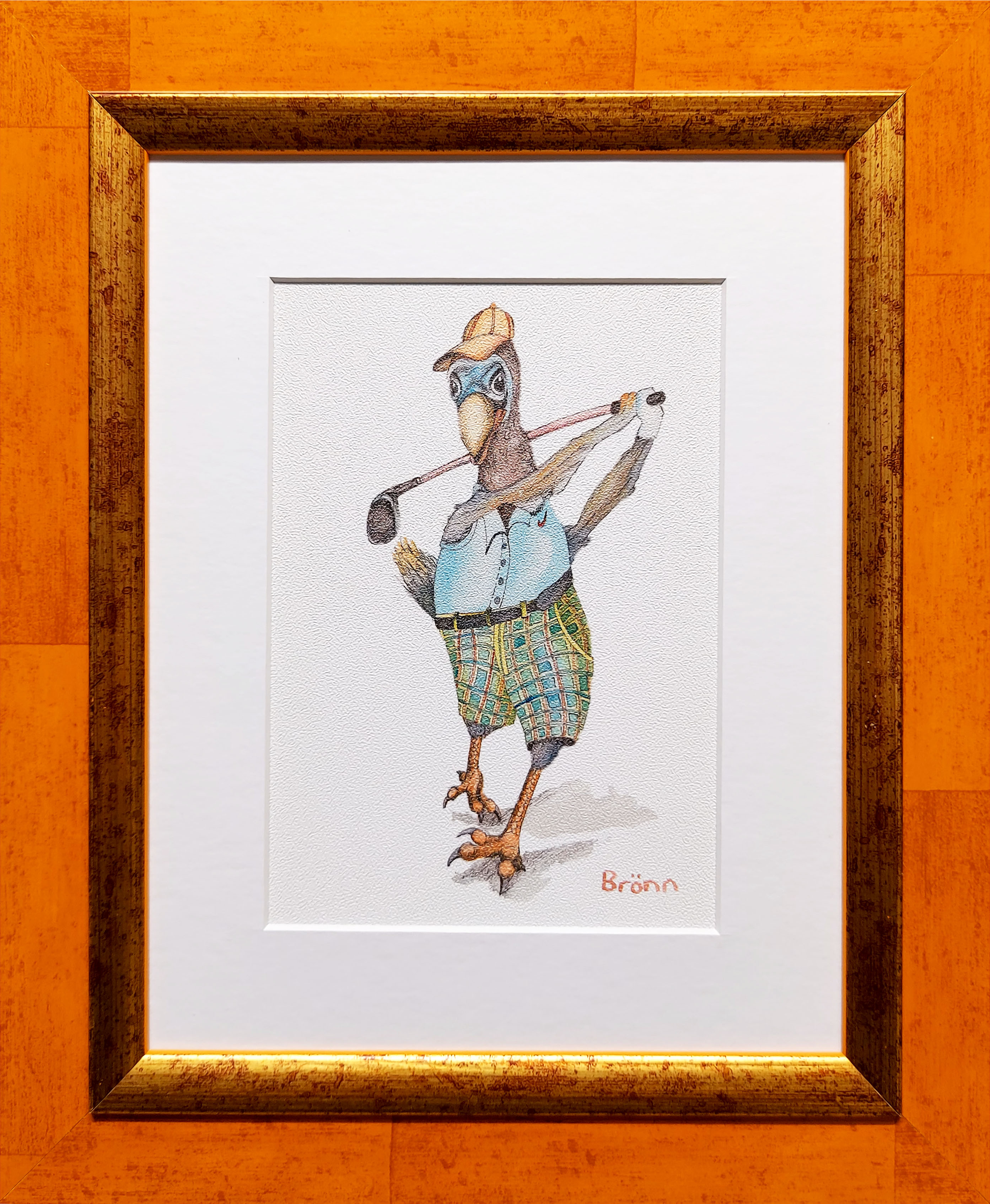 Dodo  gra w golfa &mdash; Gerdus Brönn