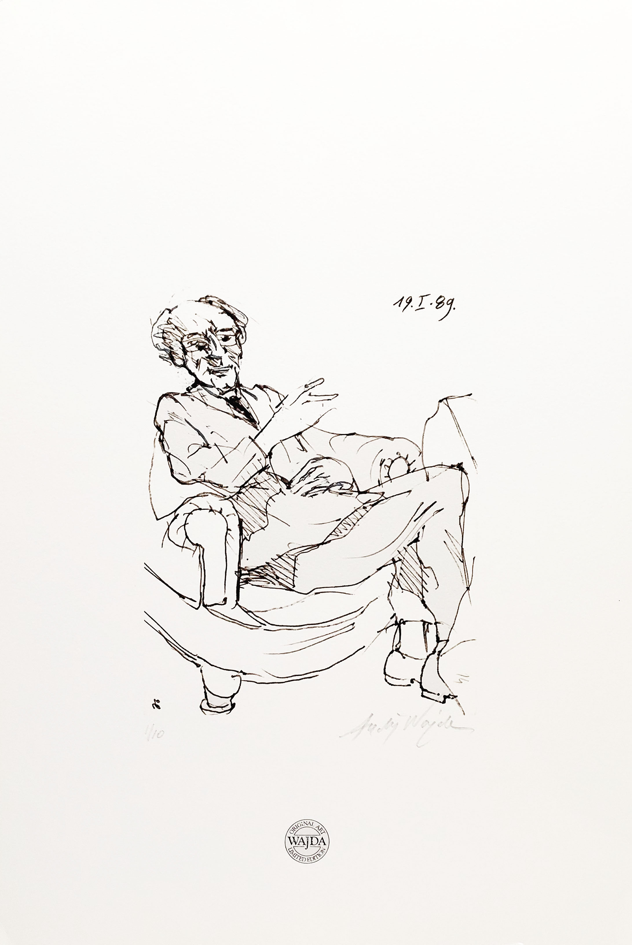 Bez tytułu, 1989 (edycja 1/10) &mdash; Andrzej Wajda