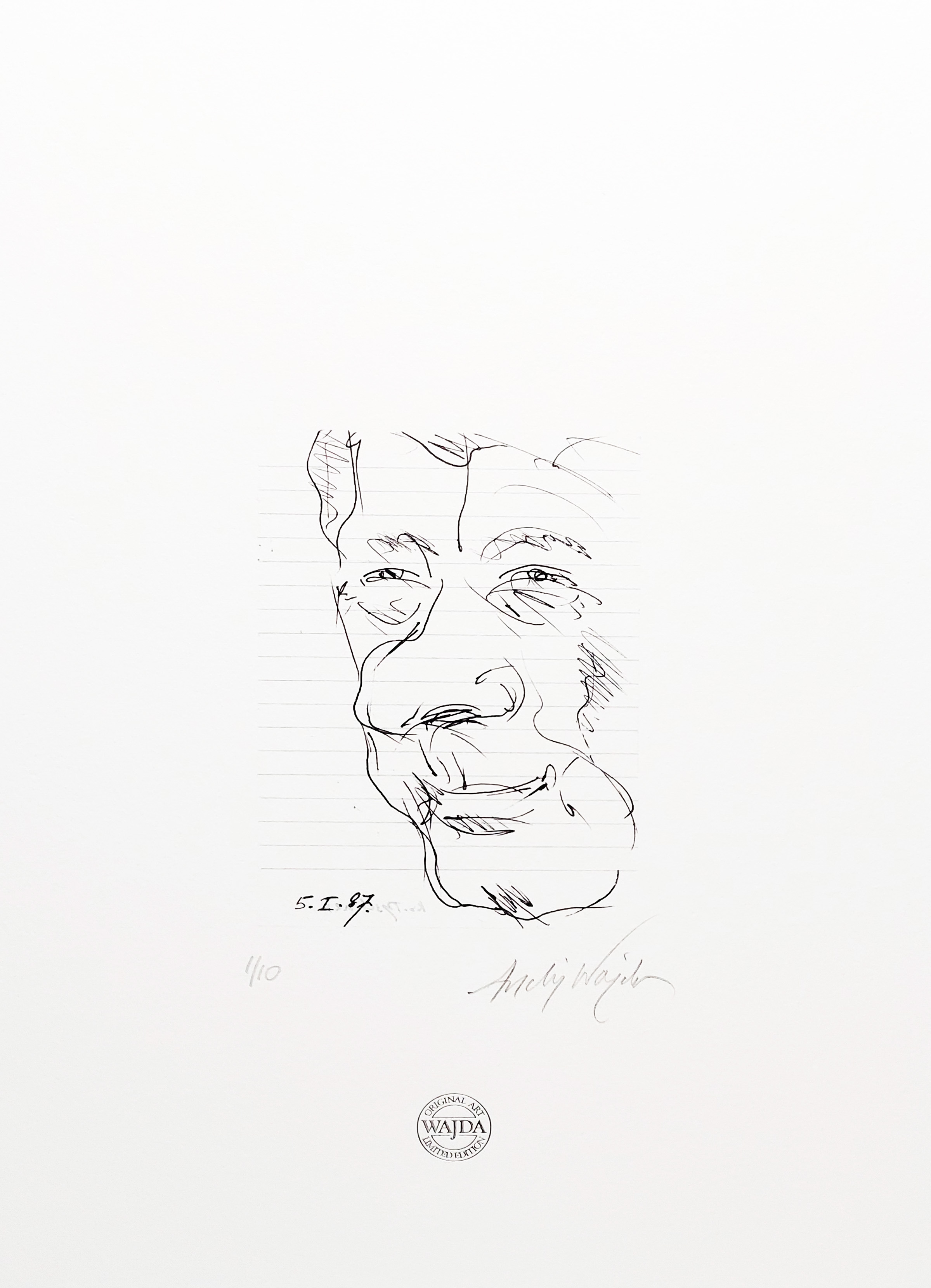 Ksiądz Józef Tischner, 1987 (edycja 1/10) &mdash; Andrzej Wajda