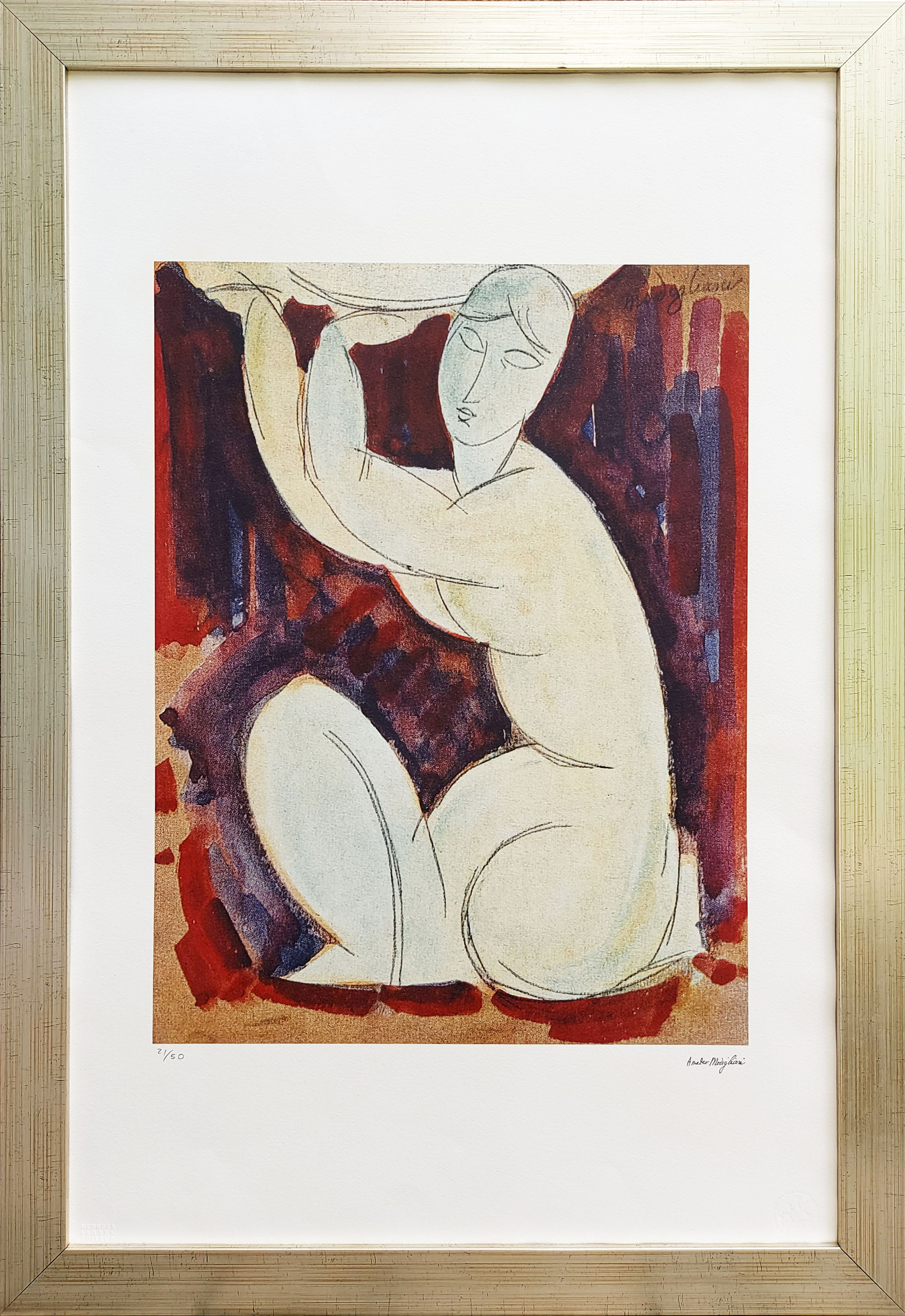Bez tytułu (edycja 21/50) — Amedeo Modigliani 