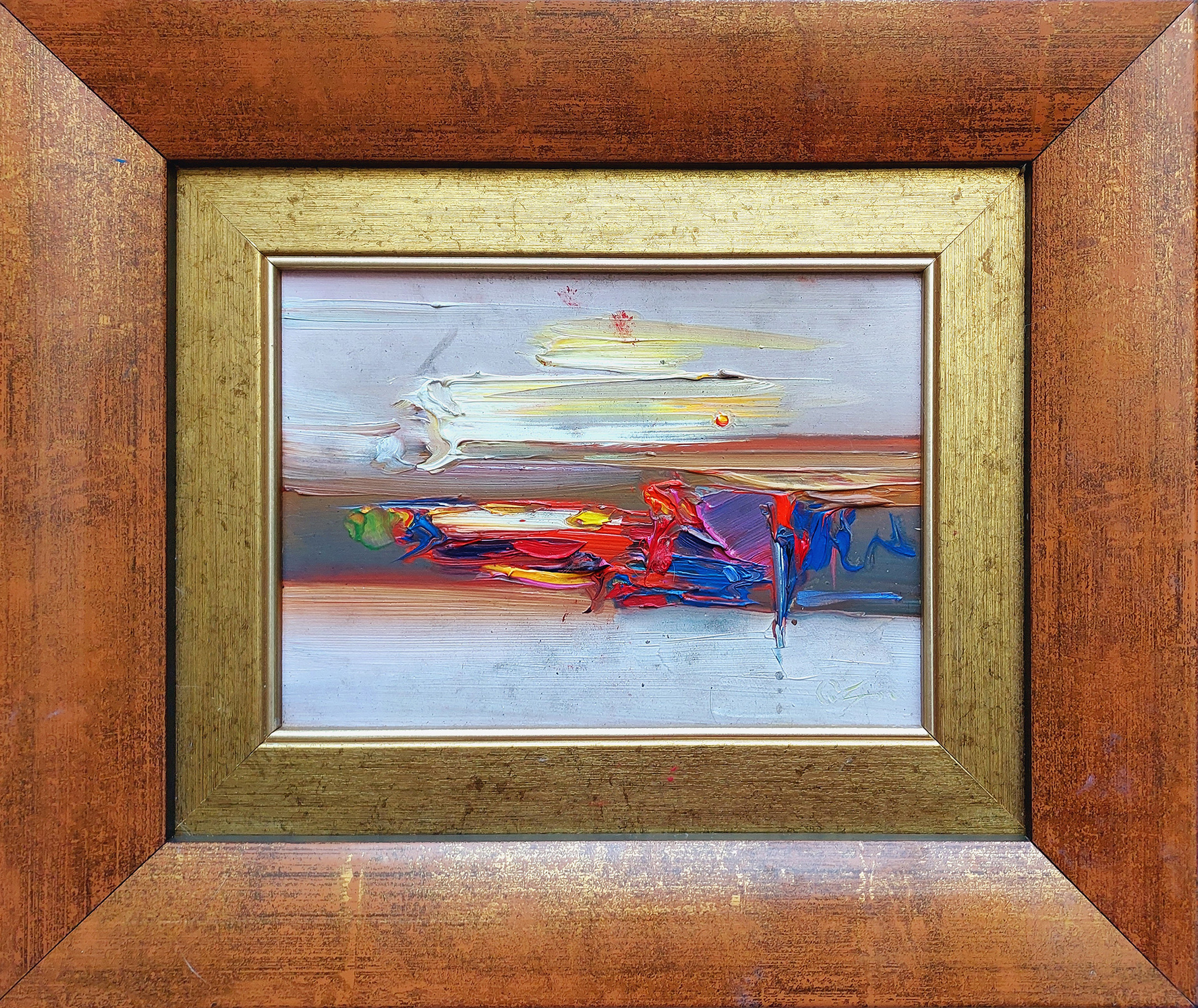 Kryptogram (w ramie: 30 x 25 cm) &mdash; Zdzisław Constantin Majrowski-Meyro