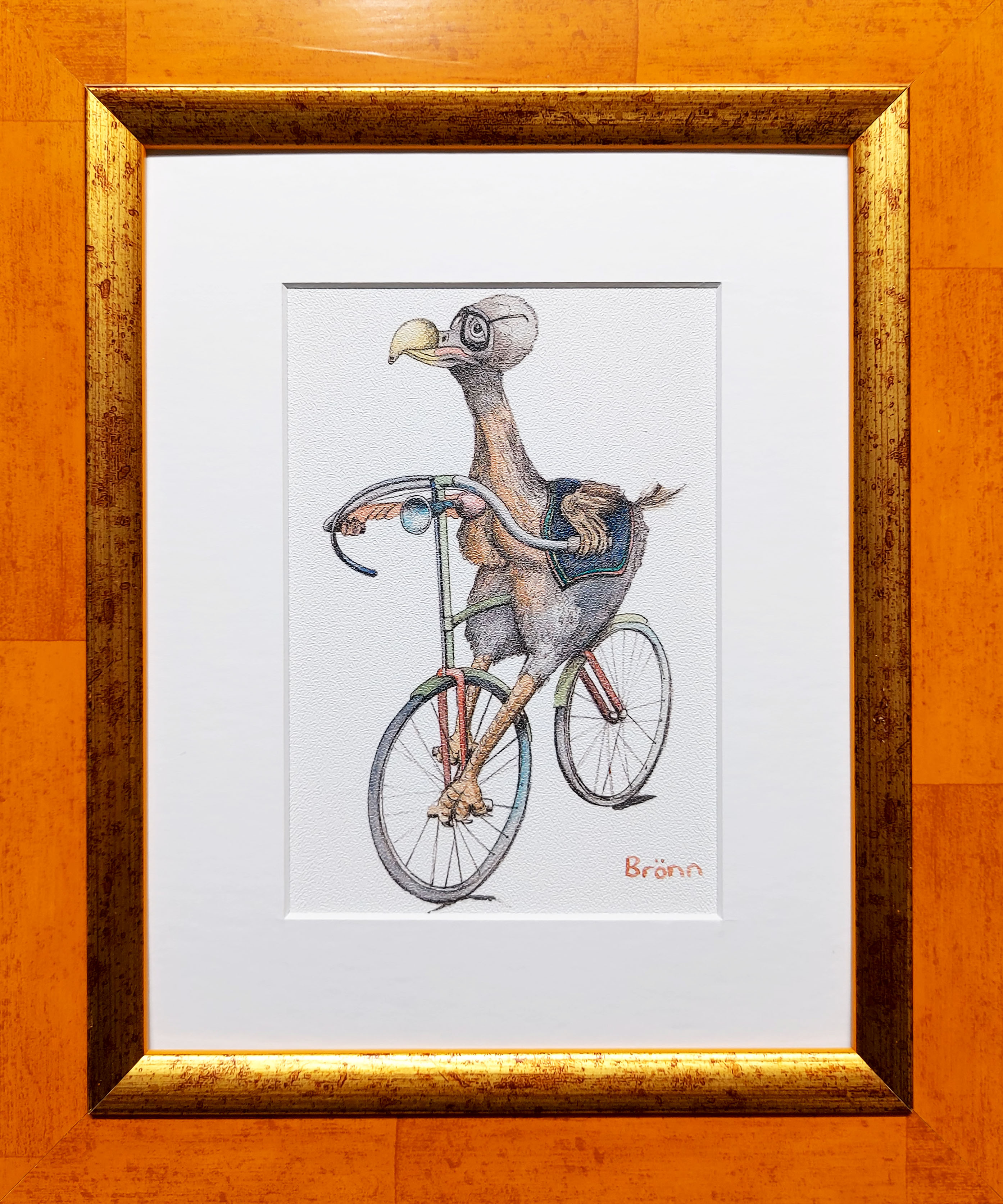 Dodo na rowerze &mdash; Gerdus Brönn