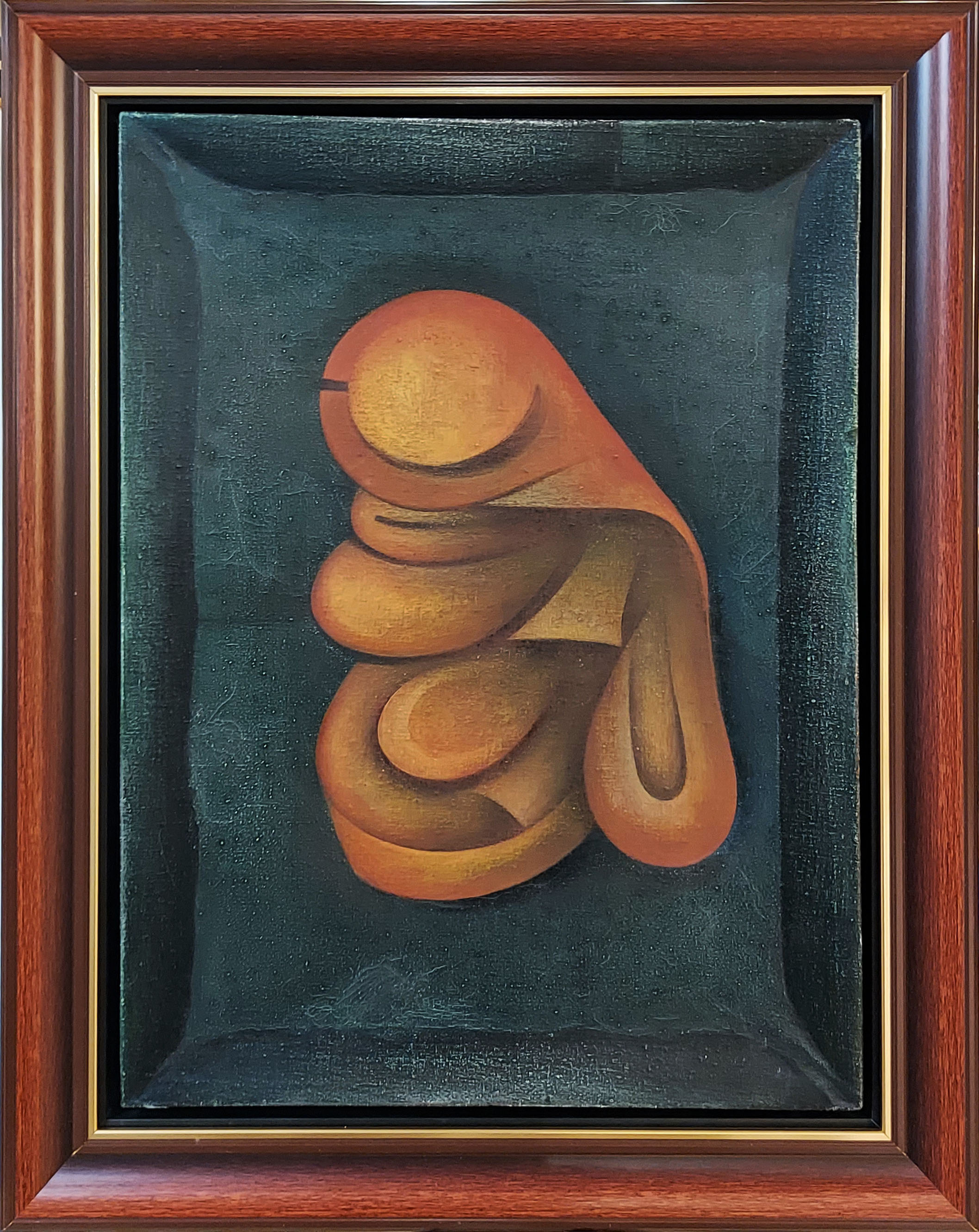Enigmatic Figure ( w ramie 57x73cm) &mdash; Yaroslav Kachmar