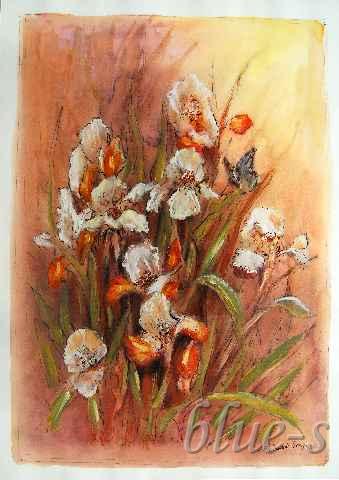 Białe kwiaty &mdash; Eliza Dudek-Wójcicka