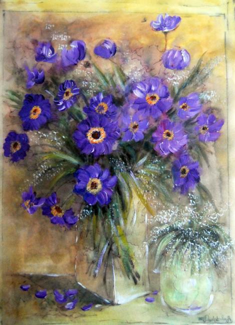 Bukiet z kwiatami &mdash; Eliza Dudek-Wójcicka