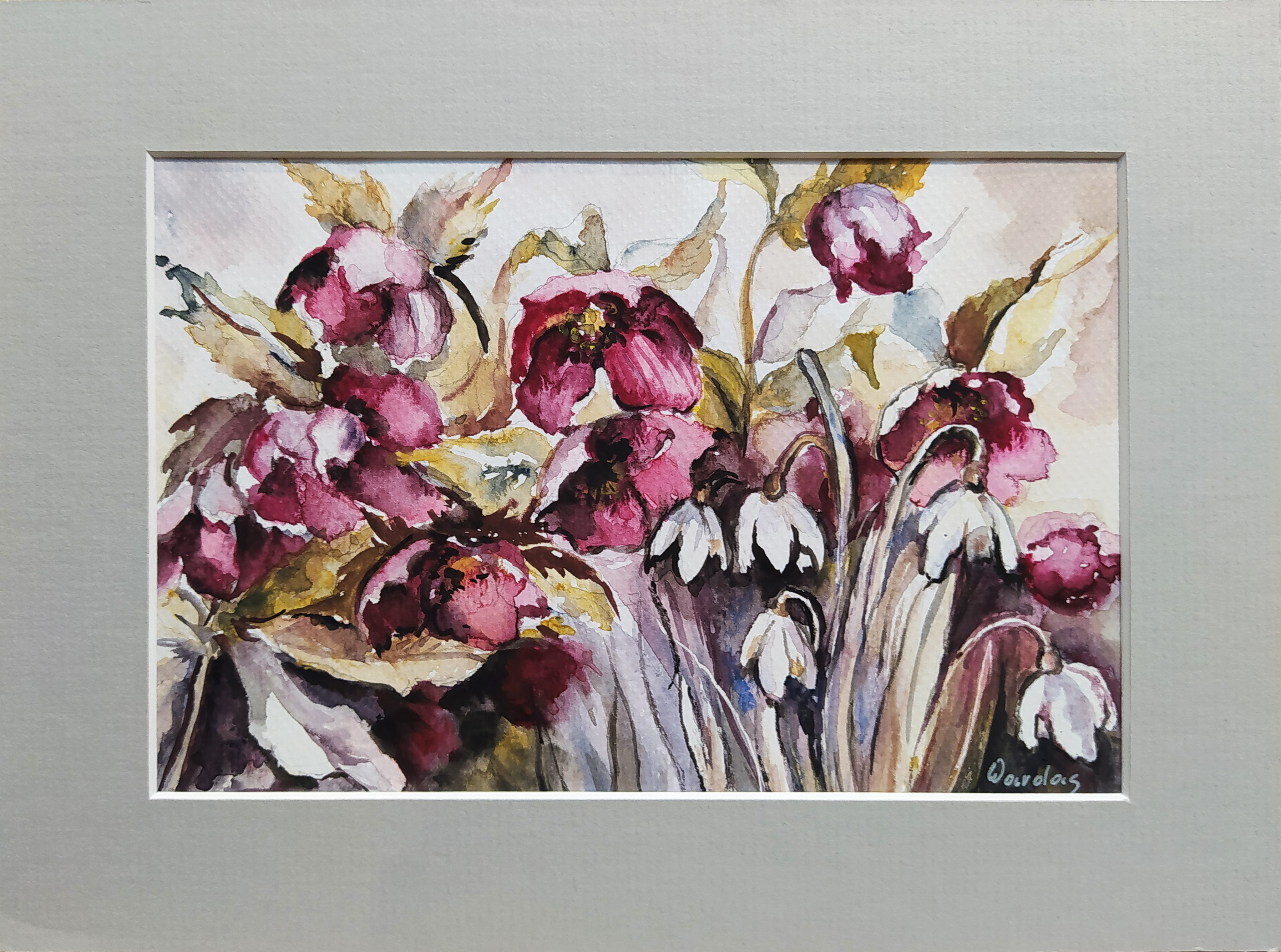 Ciemierniki i przebiśniegi &mdash; Urszula Wardas