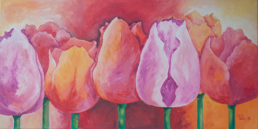 Czerwone tulipany — Paweł Sobota