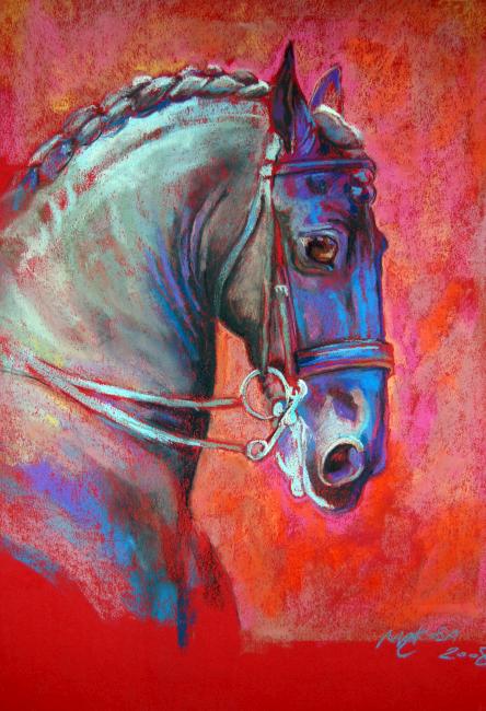 Czerwony koń &mdash; Mąkosa