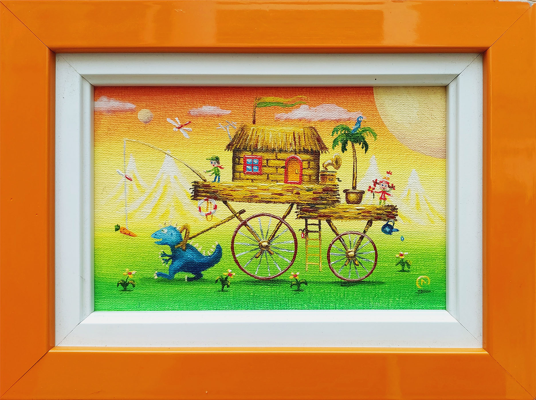 Bajkowa historia II (rama: 20 x 15 cm) &mdash; Oleg Litvinenko