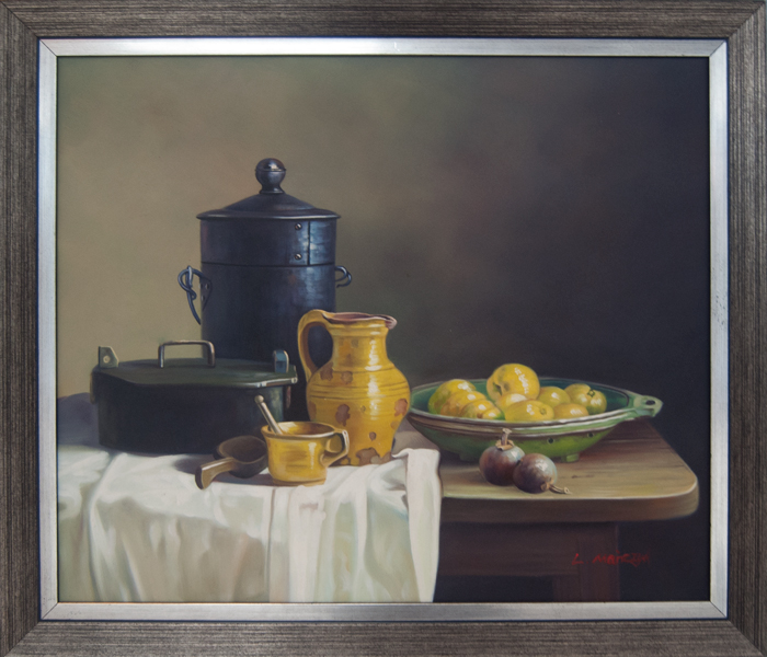 Dzbanki i owoce &mdash; L. Mańczyk