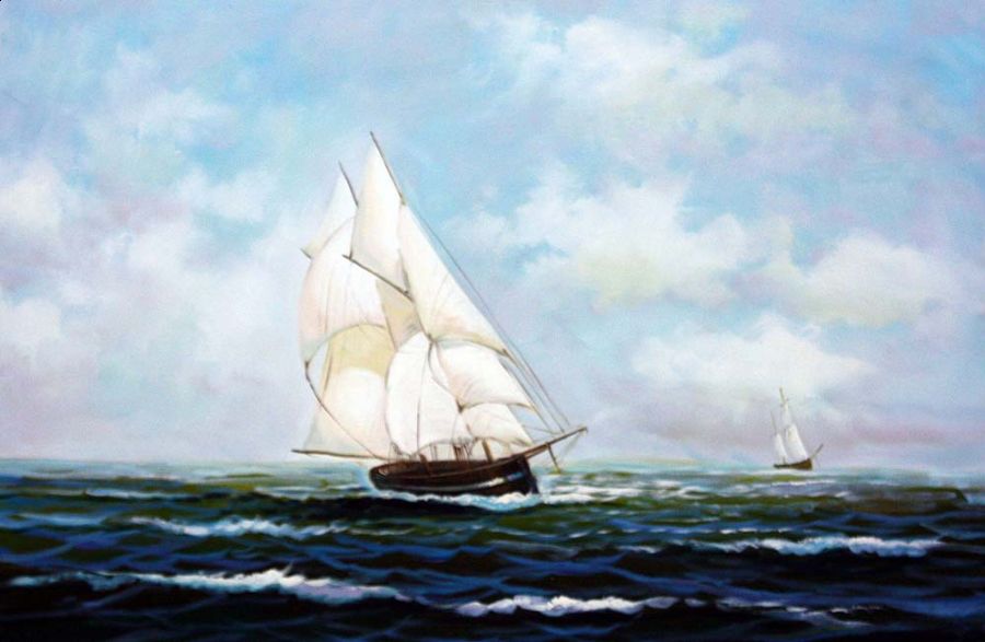 Fregata &mdash; Artysta nieznany