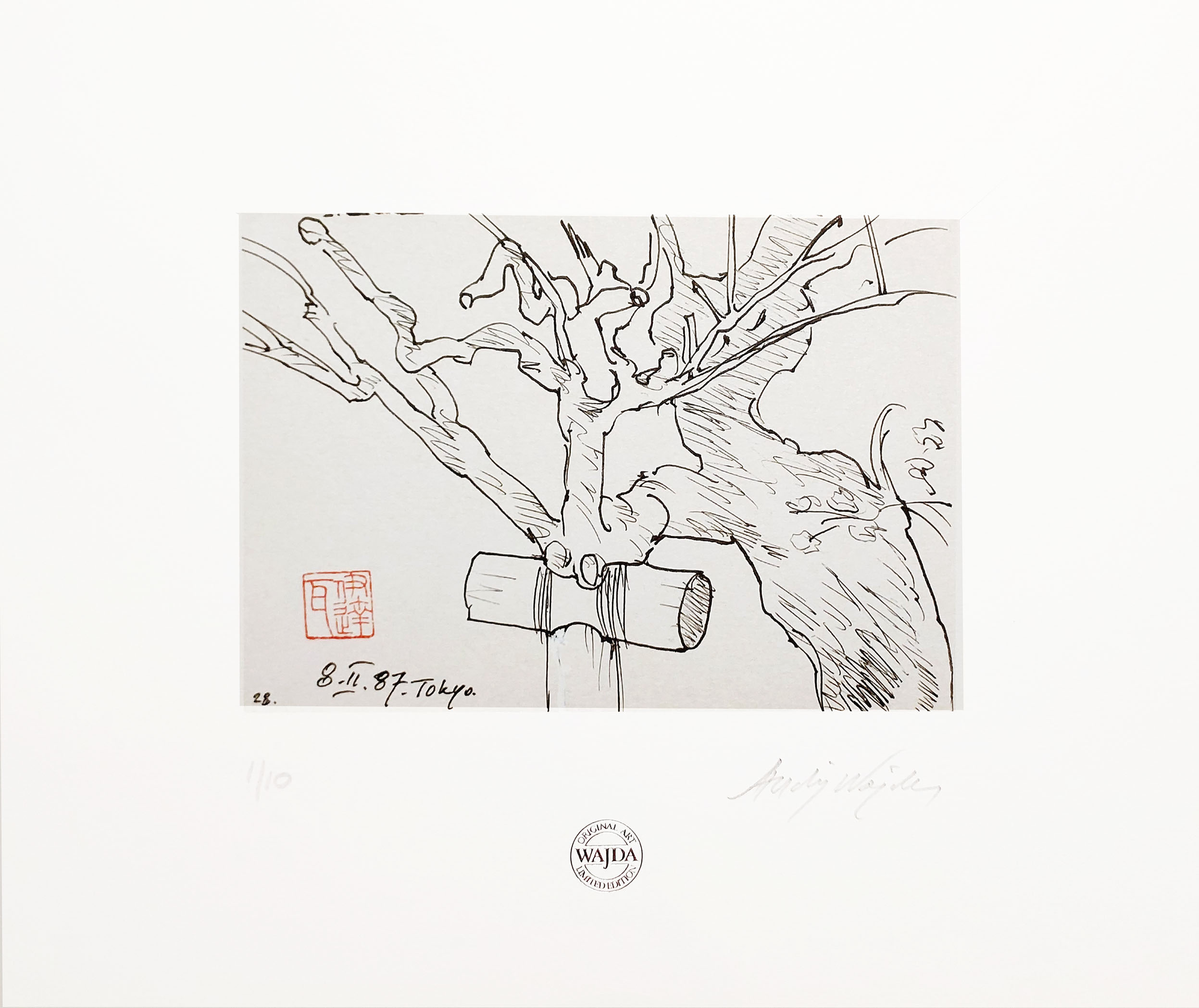 Bez tytułu, 1987 (edycja 1/10) &mdash; Andrzej Wajda