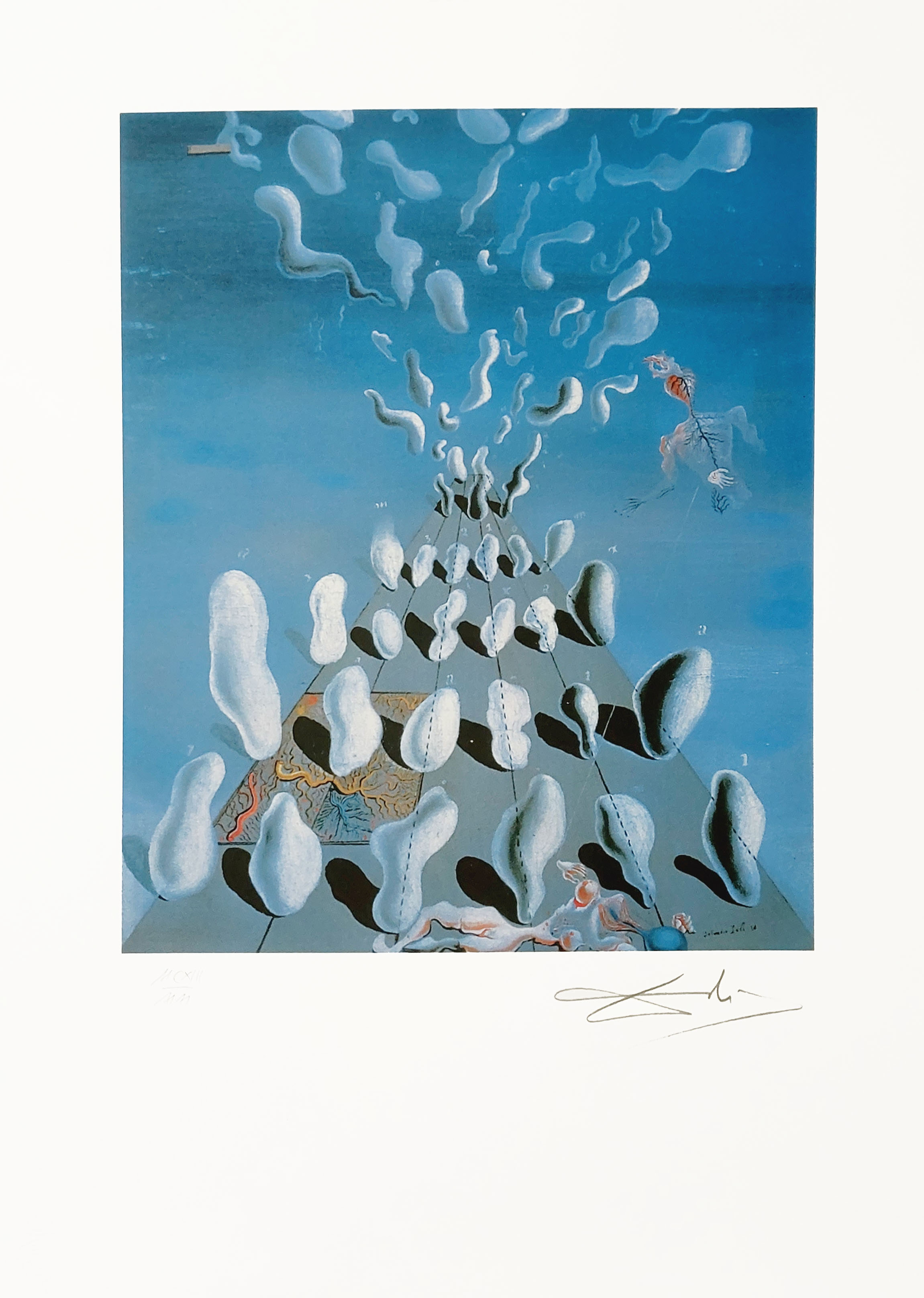 Inaugural Gooseflesh (edycja MCLXXXII/MM)(arkusz 50x66cm) &mdash; Salvador Dalí