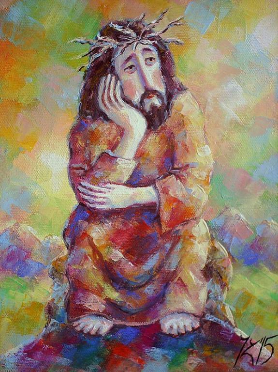 Jezus frasobliwy &mdash; Janusz Zieliński