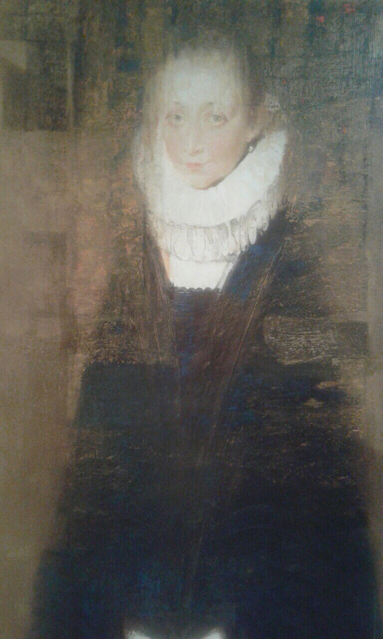 Kobieta w białej kryzie &mdash; Alexander Pawlowiec