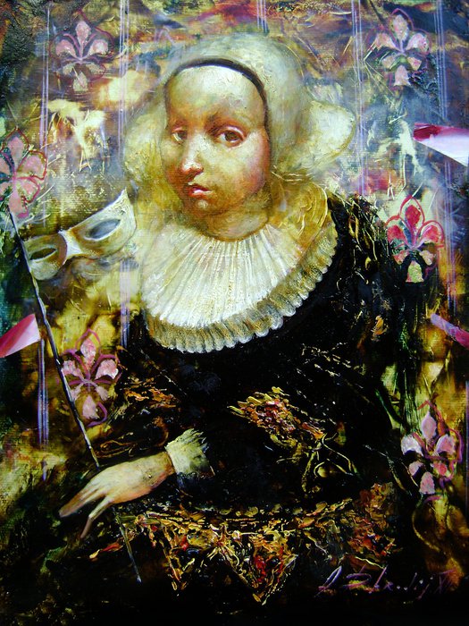 Kobieta z maską I &mdash; Alexander Dobrodiy