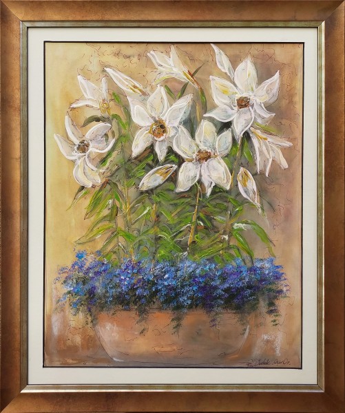 Kompozycja z kwiatów &mdash; Eliza Dudek-Wójcicka