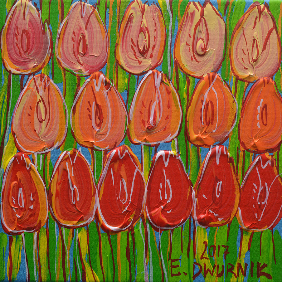 Kwiaty-tulipany 12 &mdash; Edward Dwurnik