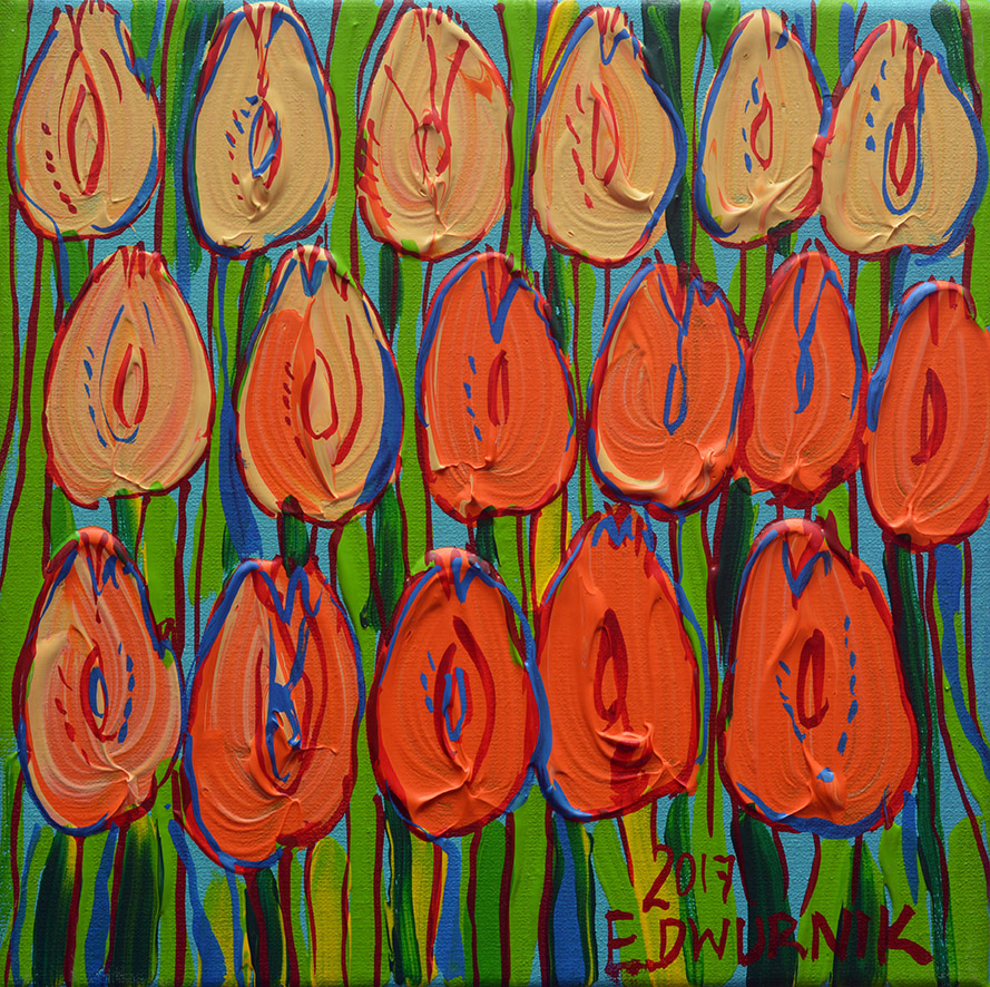 Kwiaty-tulipany 13 &mdash; Edward Dwurnik