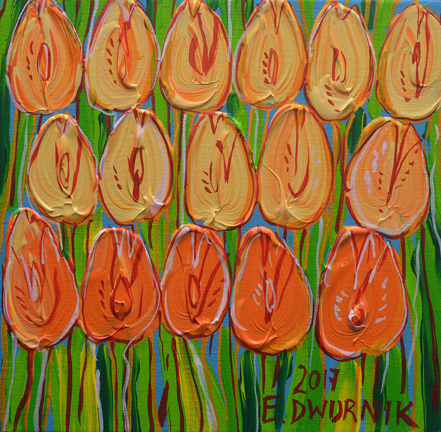 Kwiaty-tulipany 14 &mdash; Edward Dwurnik