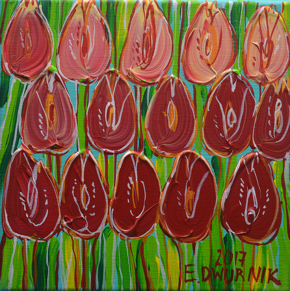 Kwiaty-tulipany 2 &mdash; Edward Dwurnik