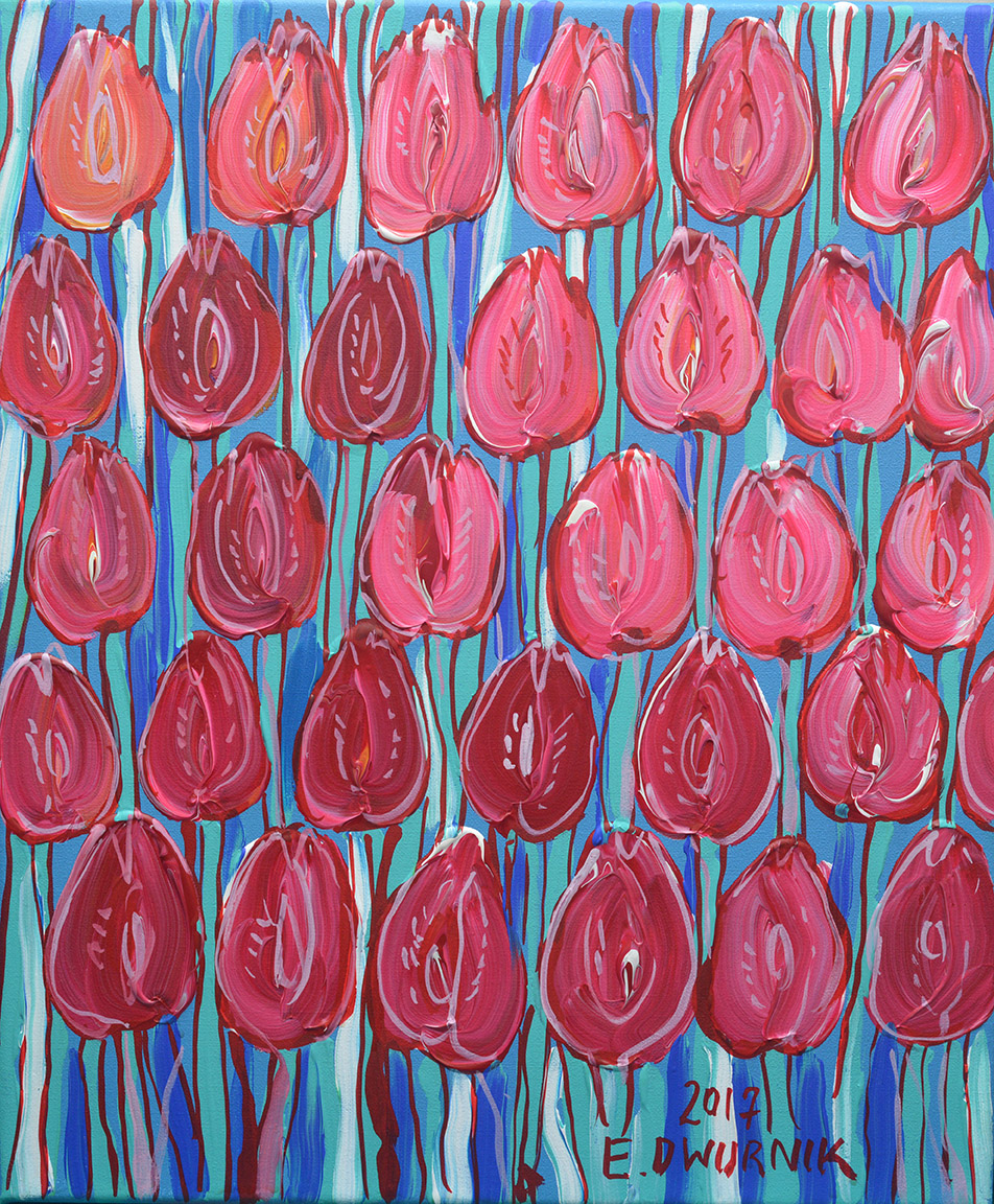 Kwiaty-tulipany 8 &mdash; Edward Dwurnik