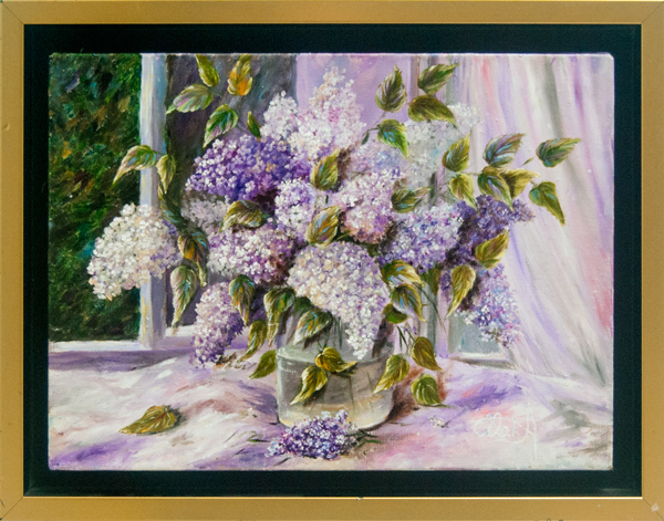 Kwiaty w wazonie &mdash; Bożena A. Olak