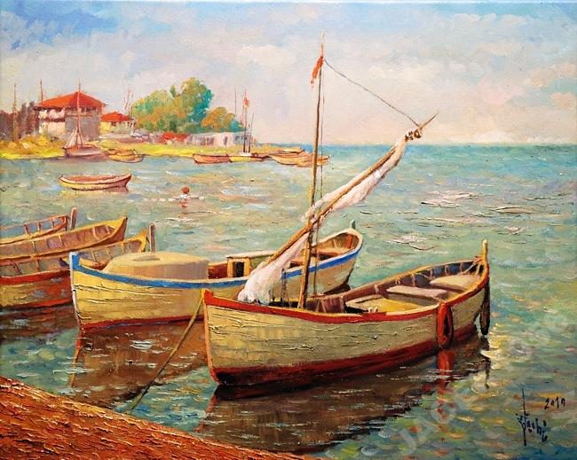 Łodzie rybackie - impresja &mdash; Jacek Łącki