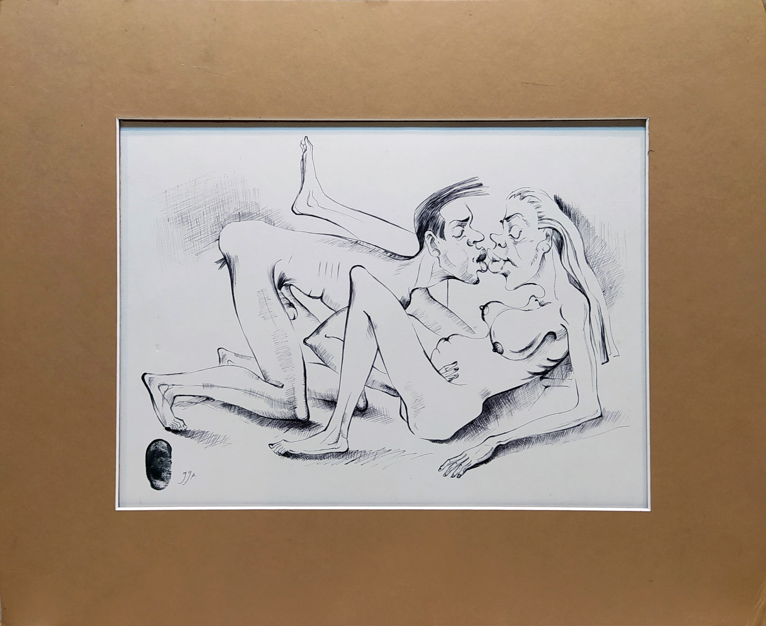 Lubieżny akt &mdash; Artysta nieznany