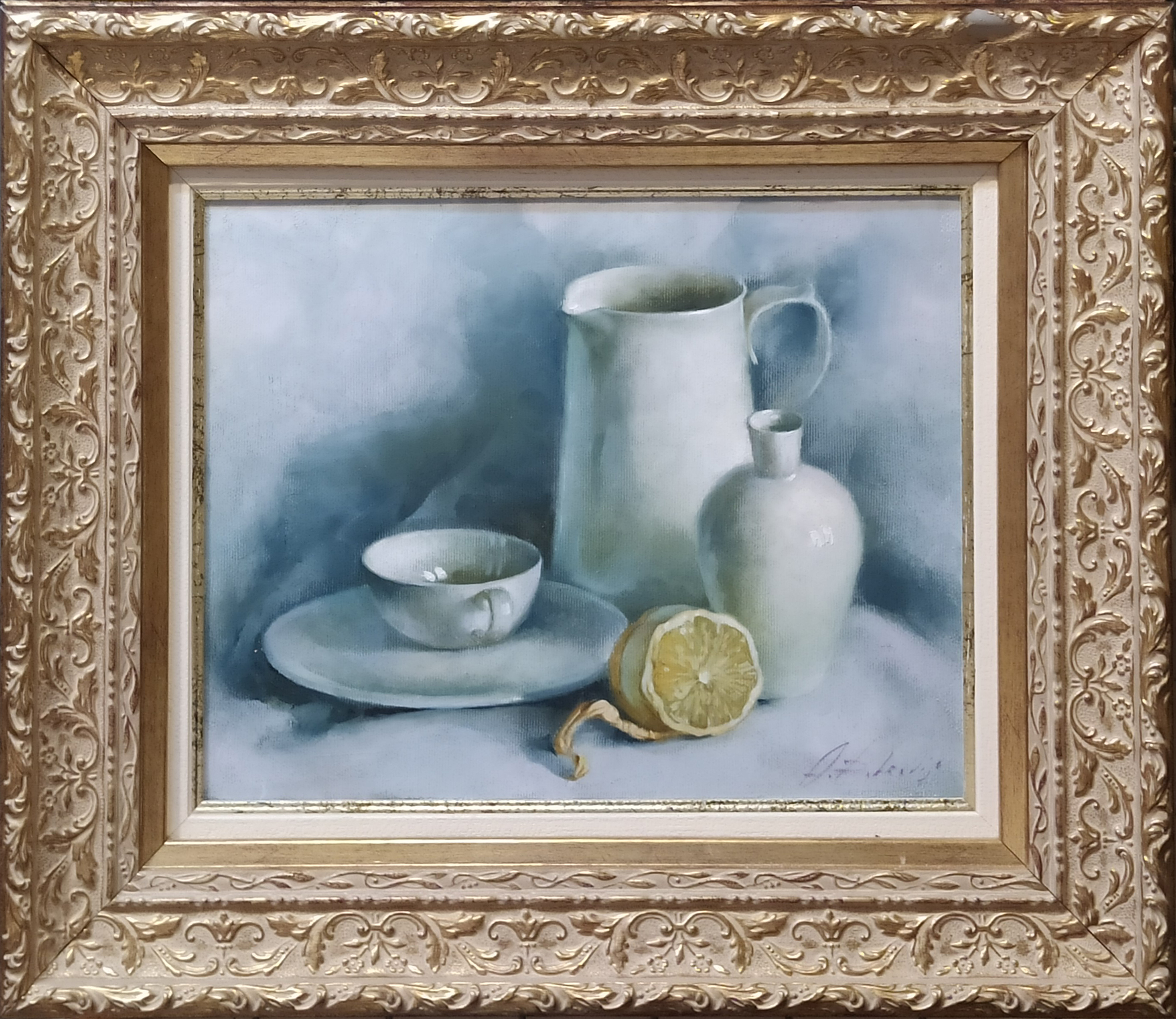 Martwa natura z cytrynką &mdash; Alexander Dobrodiy