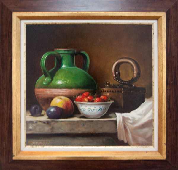 Martwa natura z truskawkami &mdash; Marek Morzyński