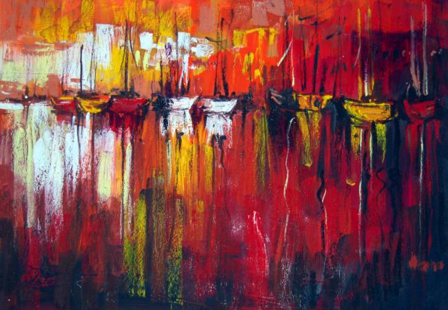 Noc w porcie &mdash; Dorota Łaz