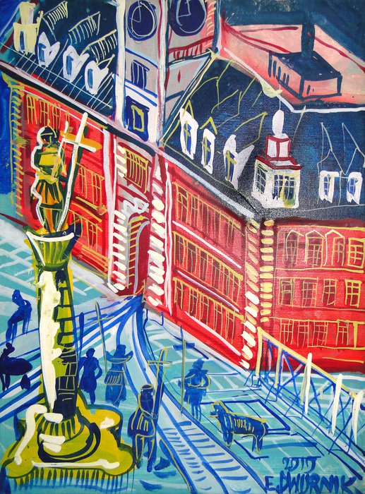 Pl. Zamkowy &mdash; Edward Dwurnik