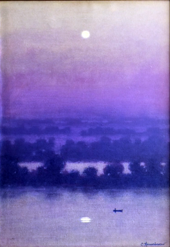 Pływanie w pełni księżyca &mdash; Patykovski Sergii