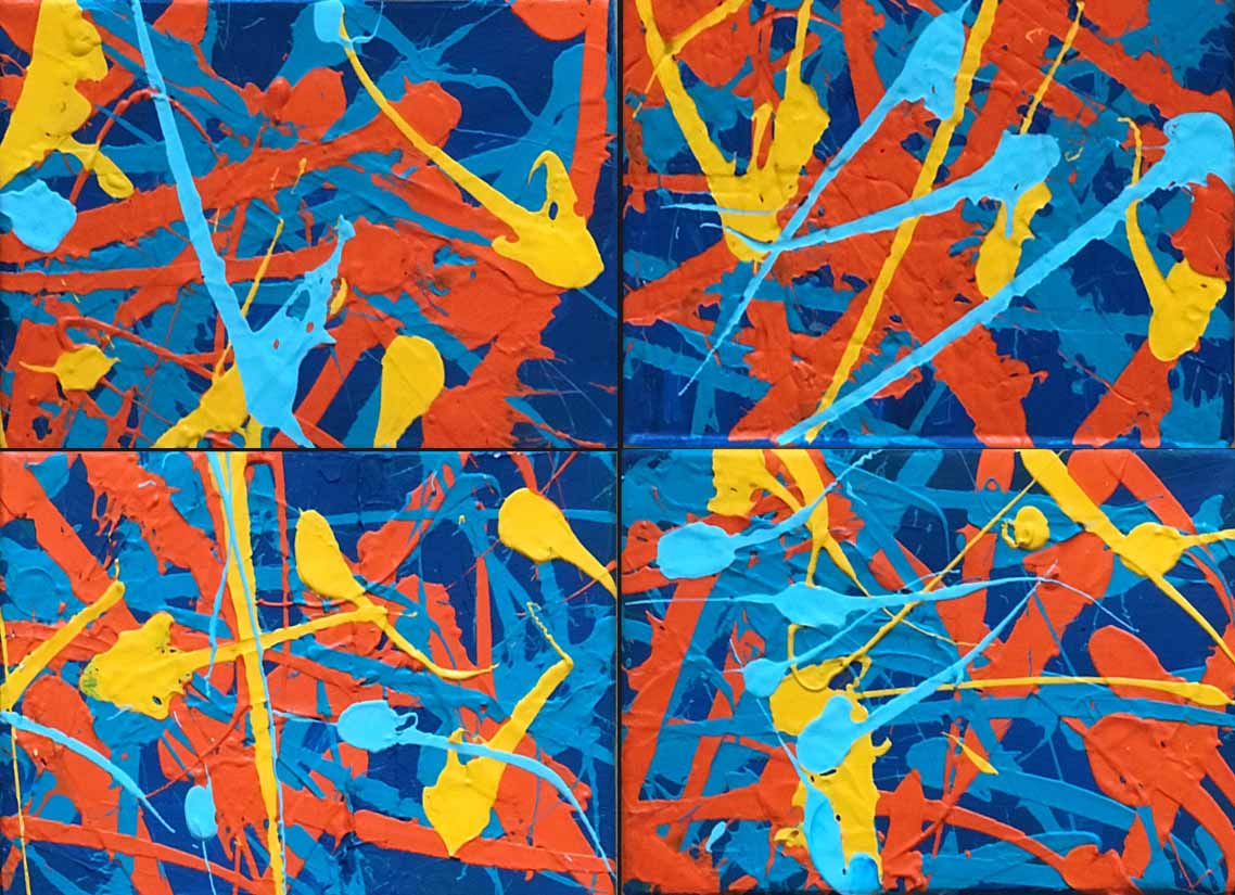 Pollock 1-4 &mdash; Edward Dwurnik