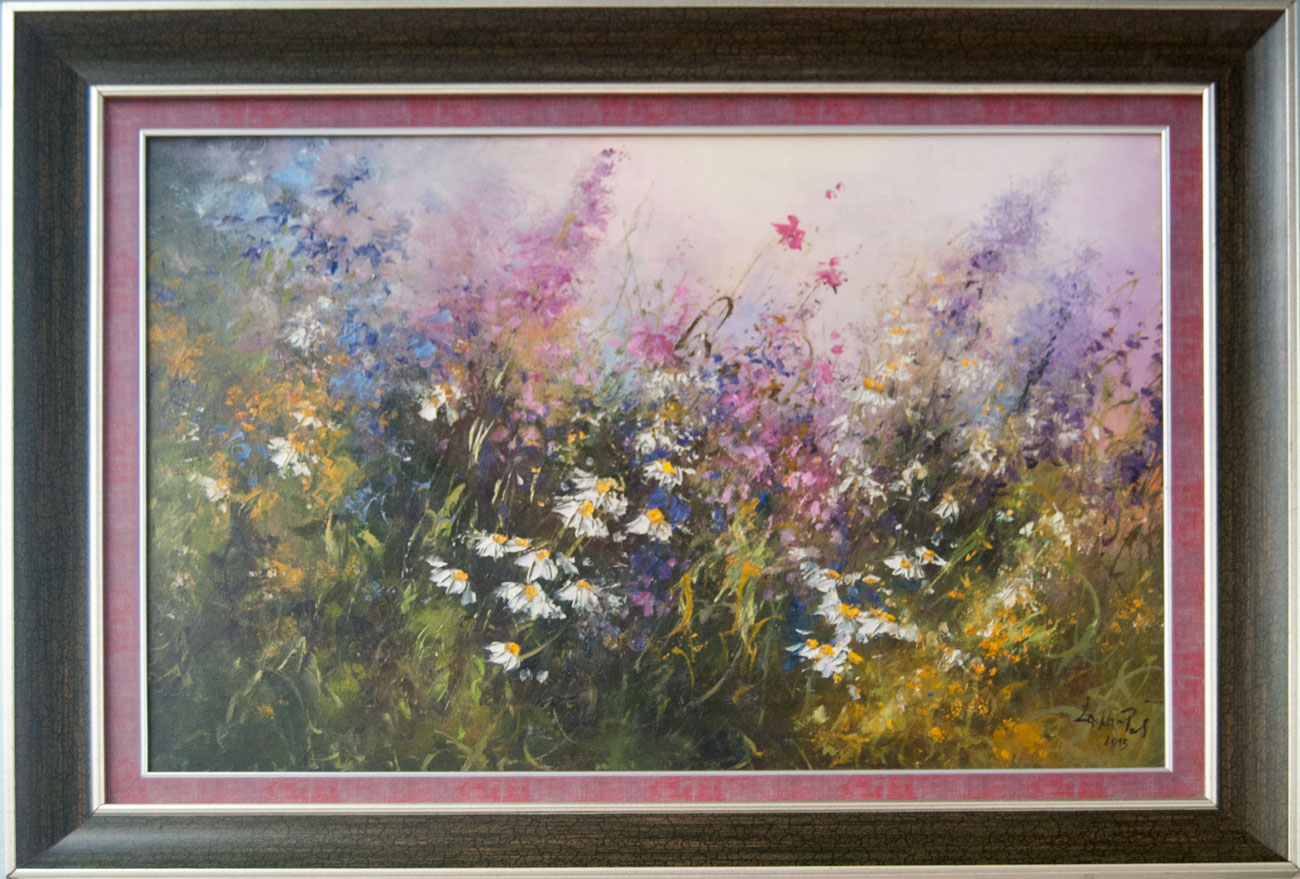 Poranna łaka - Impresja &mdash; Monika Łącka-Prasoł