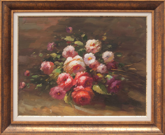 Różany bukiet &mdash; Artysta nieznany