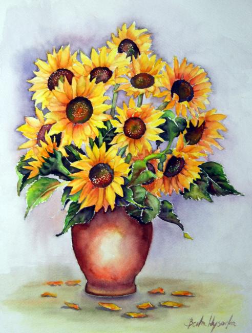 Słoneczniki &mdash; Berta Wysocka