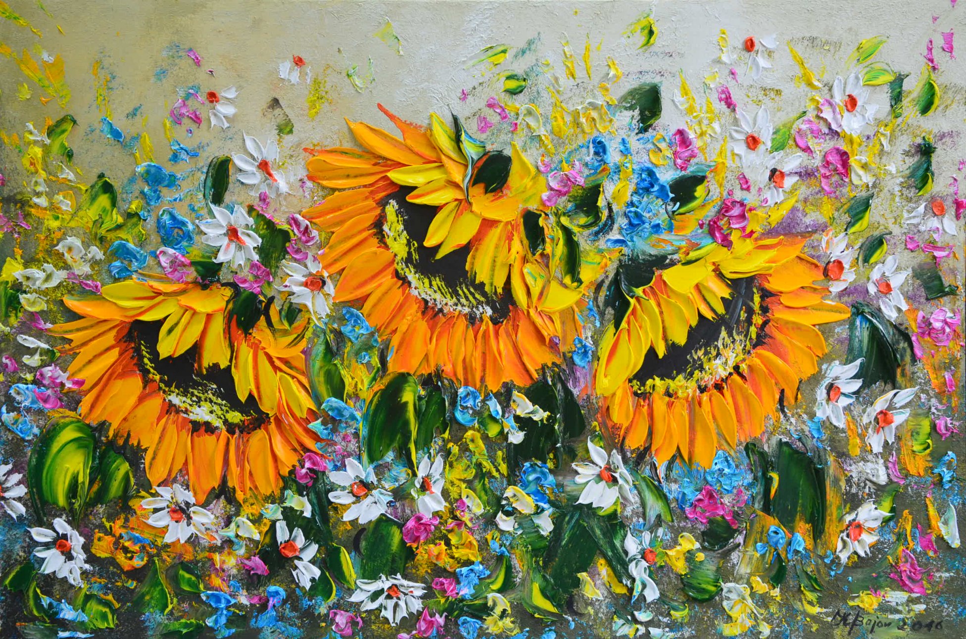 Słoneczniki &mdash; Kinga Bajor