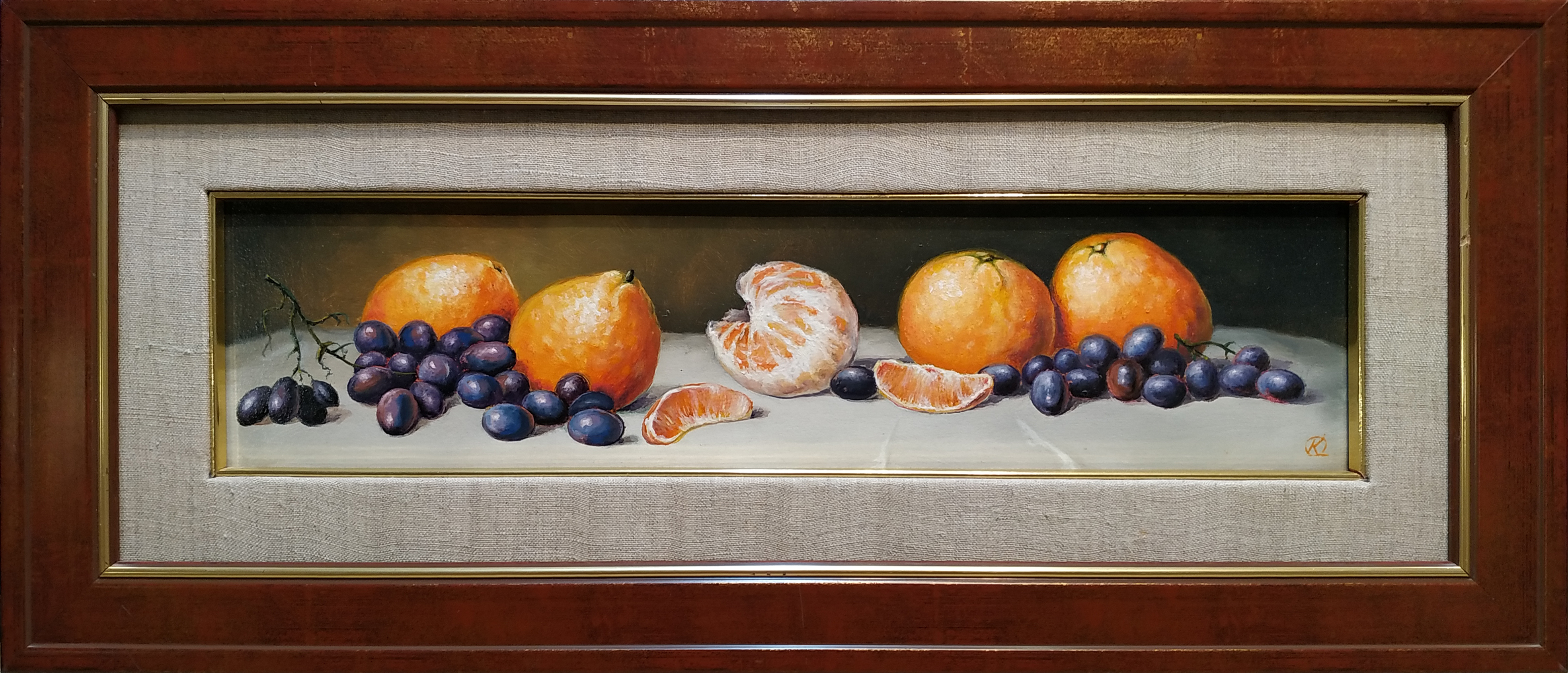 Still life with tangerines &mdash; Orest Kliusyk