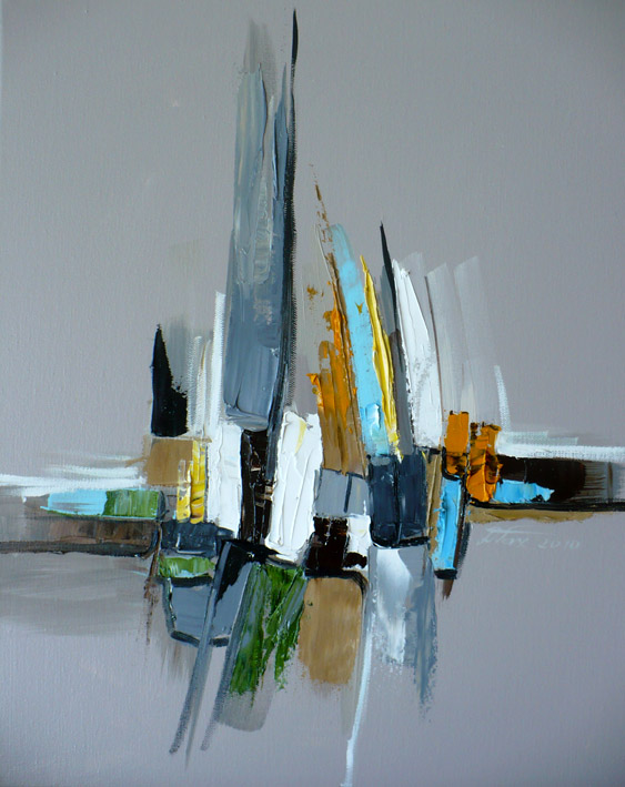 Szara abstrakcja &mdash; Dorota Łaz