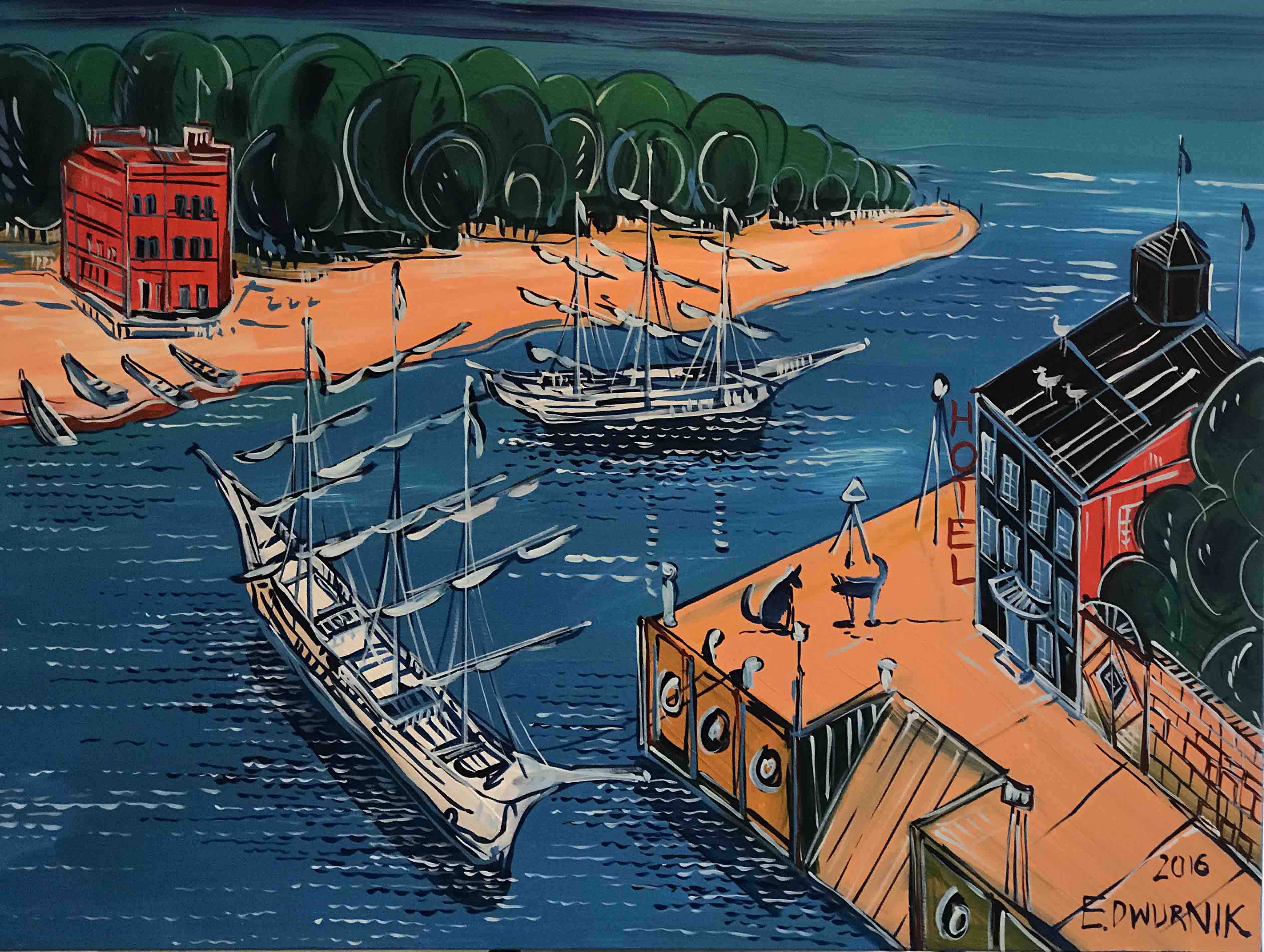 Ustka &mdash; Edward Dwurnik