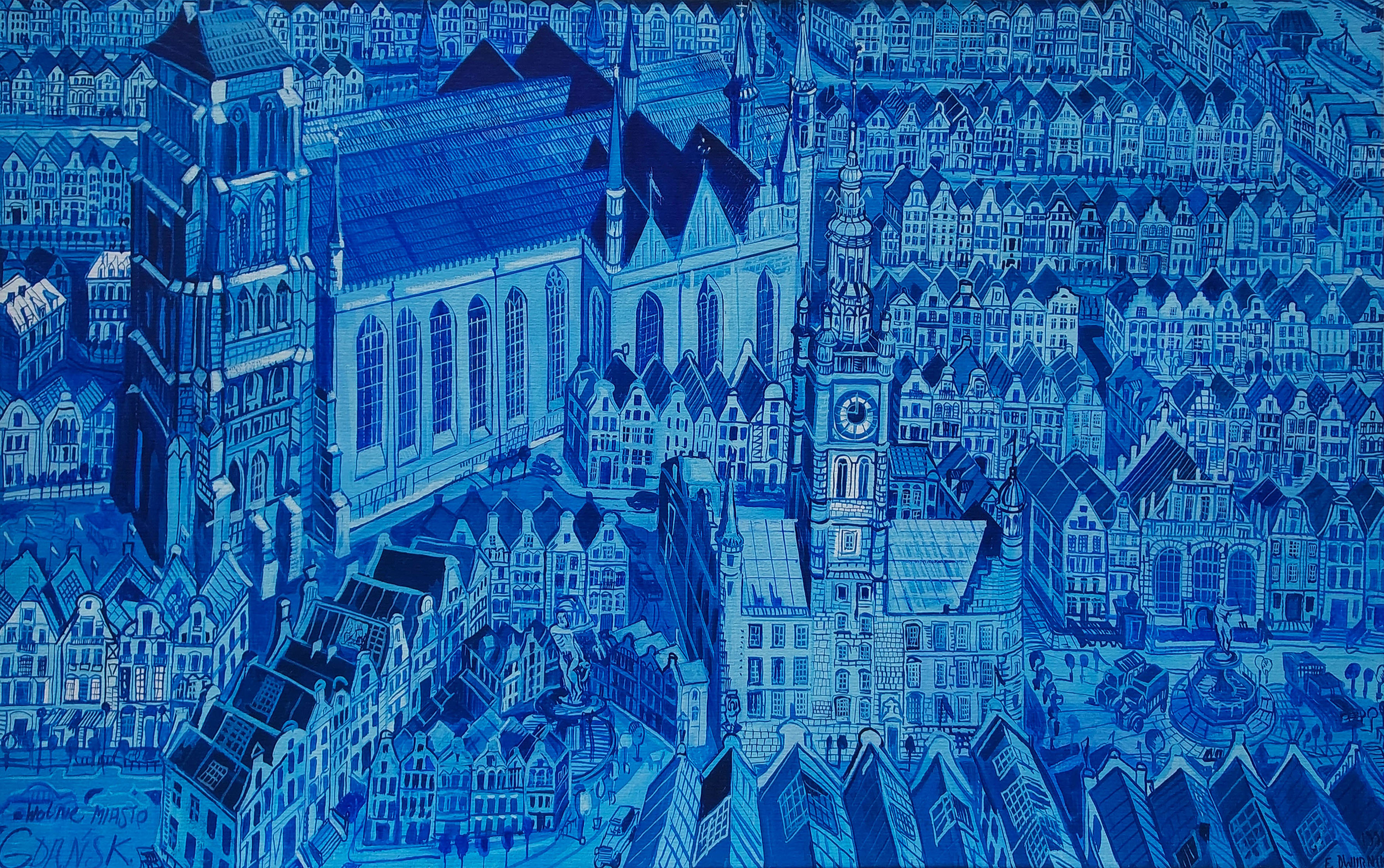 Wolne Miasto Gdańsk (ed.41/100) — Edward Dwurnik