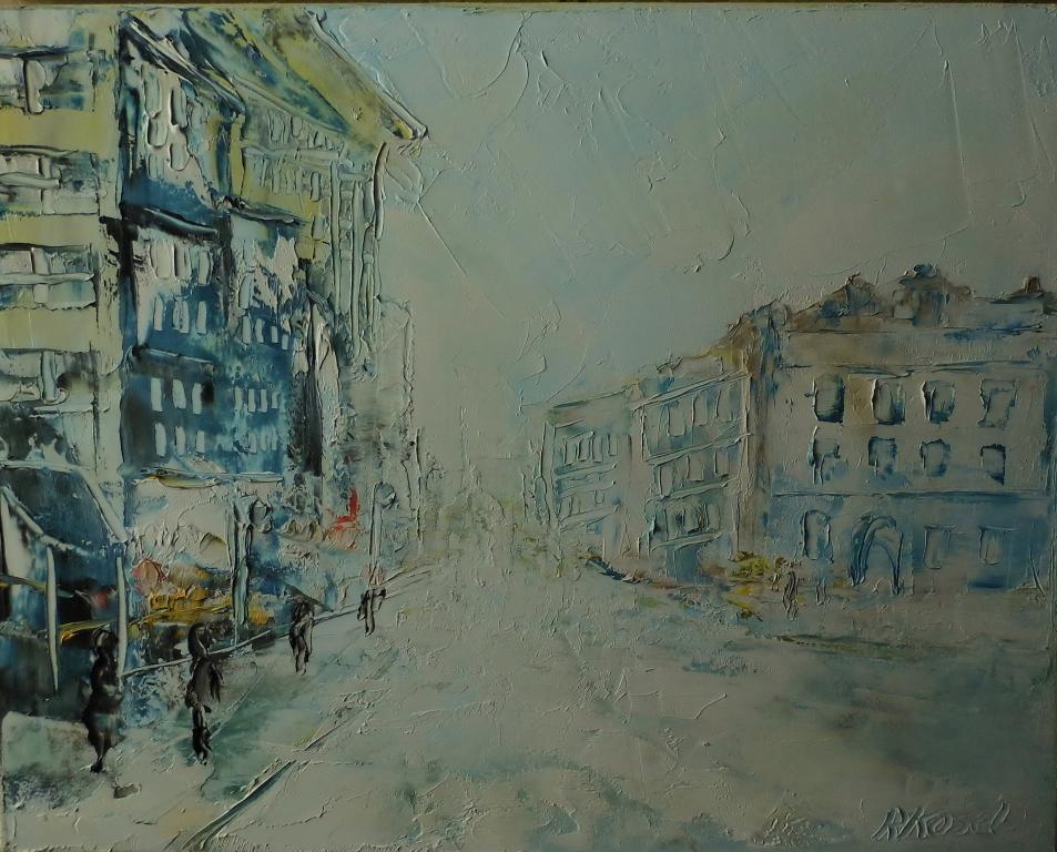 Zimowa ulica &mdash; Rozalia Kosel