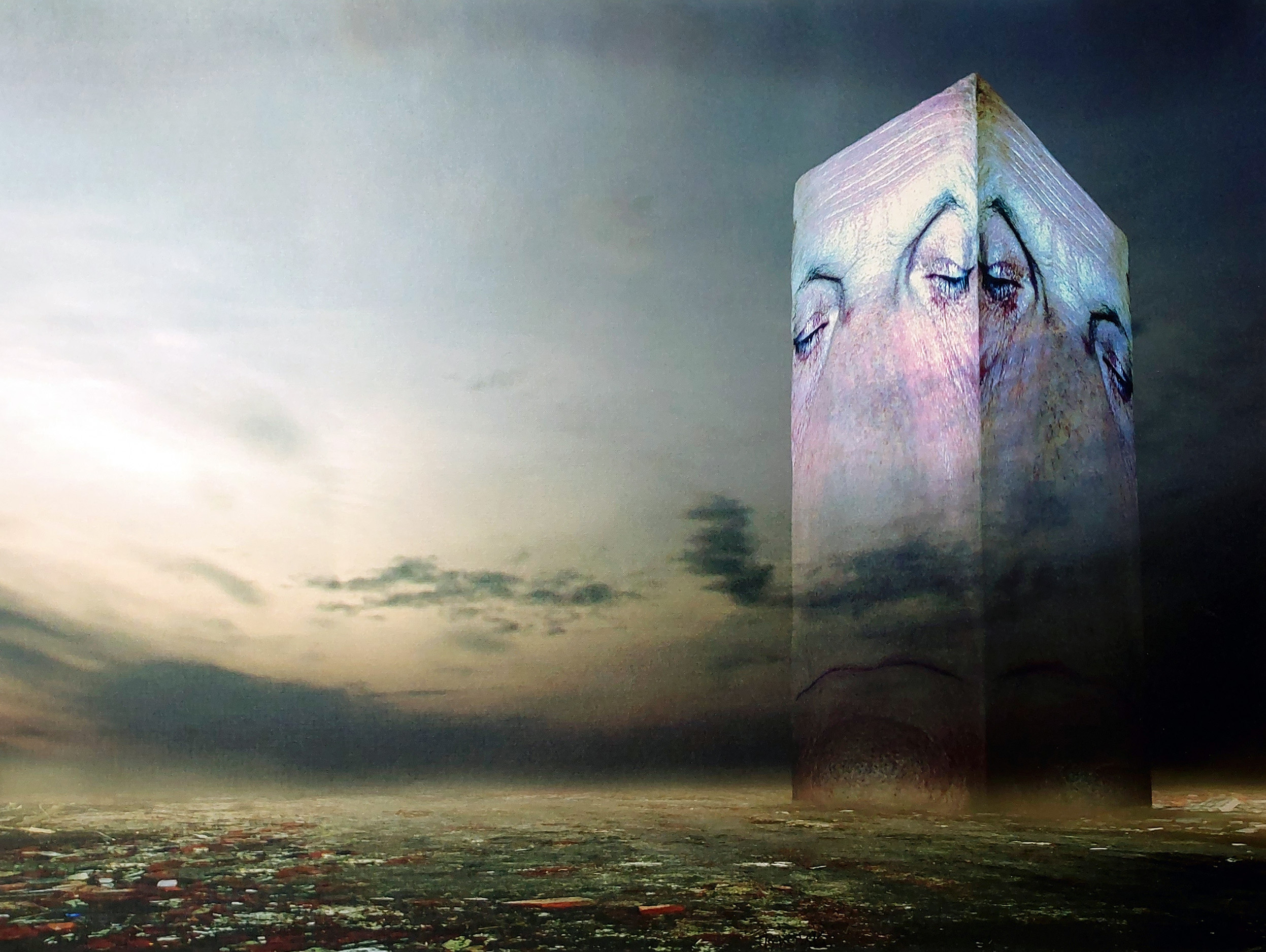 Bez tytułu (sygnowana przez autora)(arkusz 82x61cm)  &mdash; Zdzisław Beksiński